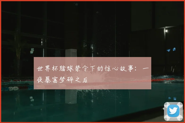 世界杯赌球禁令下的惊心故事:一夜暴富梦碎之后